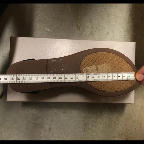 Jessica S. Sandals Pearls embellished Size 6/5 - Picture 8 of 8